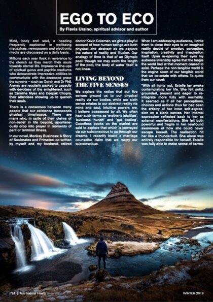 Eco to Ego (Magazine Publication)